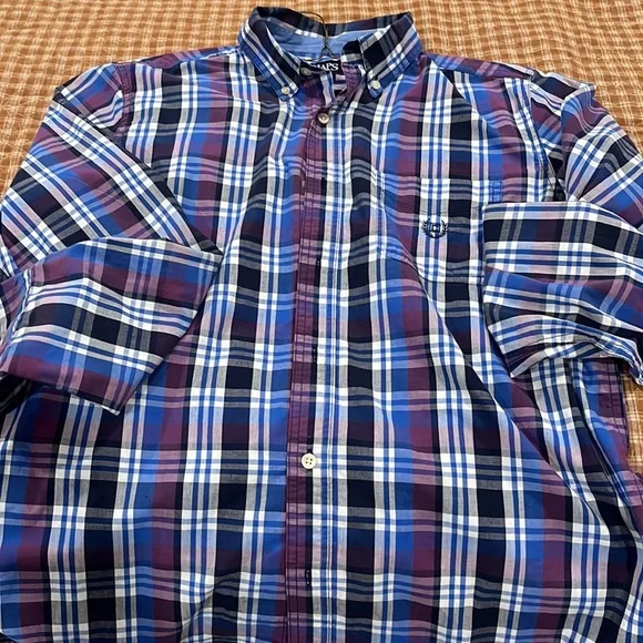 Men’s Chaps Easycare Buttondown shirt size: Medium - Picture 4 of 5